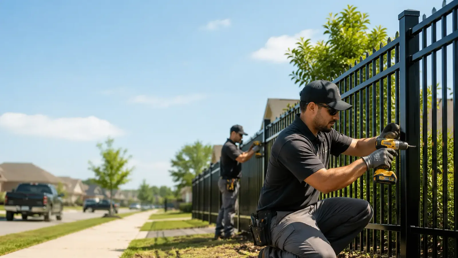 Metal Fence Installation in Mendham, NJ